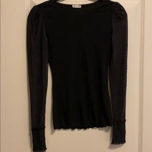 Free people long sleeve shirt